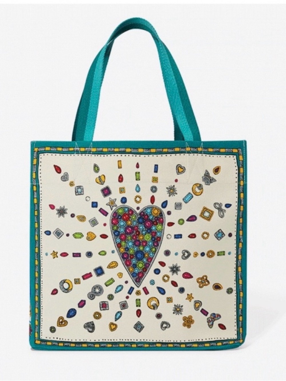 💛Brighton Charmed Love Tote Bag -NWT💛 - Picture 6 of 9